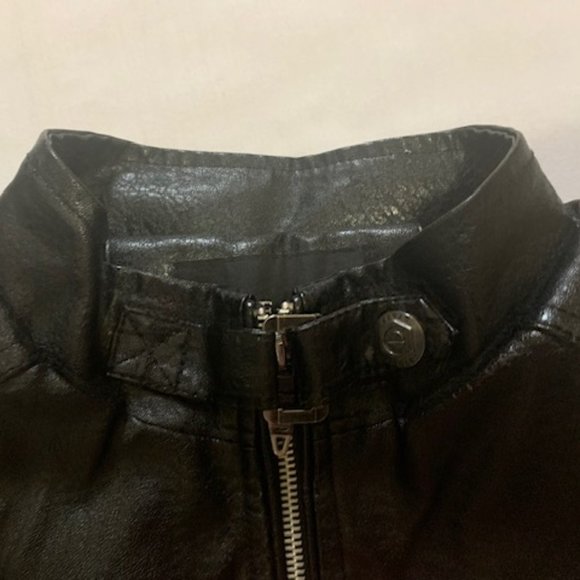 New Men's Autumn High Quality Fashion Coat Leather Jacket Motorcyle - Picture 9 of 11